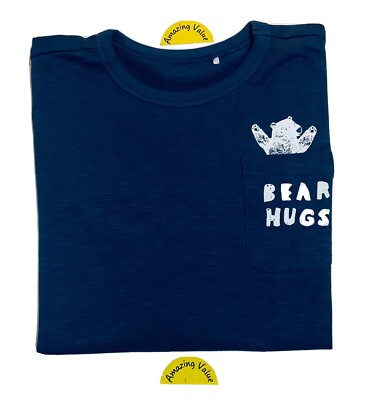 Jungen/Mädchen (Unisex) Baumwolle T-Shirt 4-5 Jahre alt & kostenlose Lieferung mit in UK ML