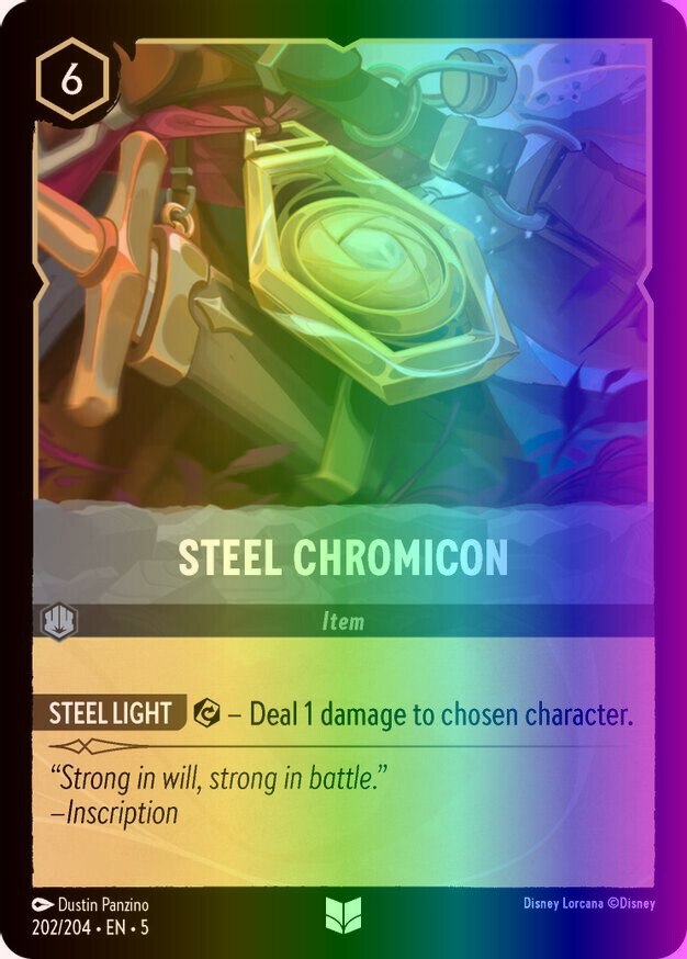 Lorcana Steel Chromicon (202/222) Shimmering Skies LP FOIL