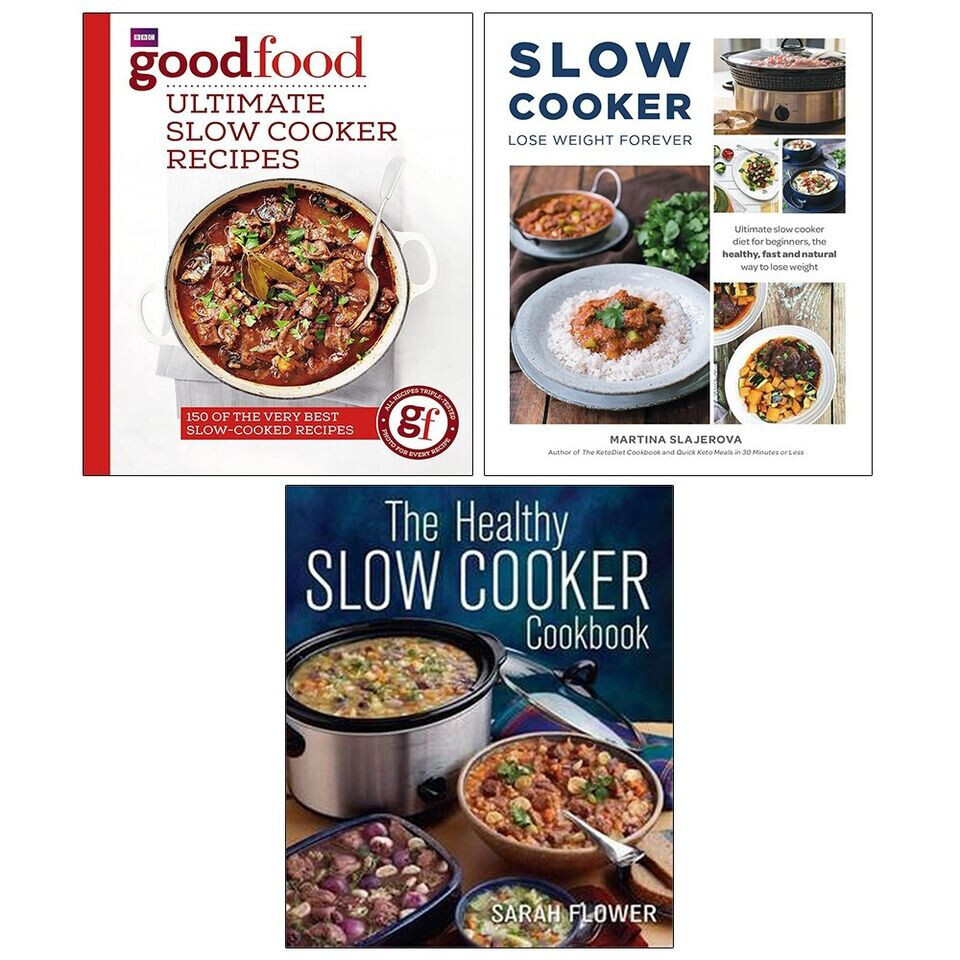 Good Food Guides,Healthy Slow Cooker Cookbook,Cooker Lose Weight Forever 3 Books