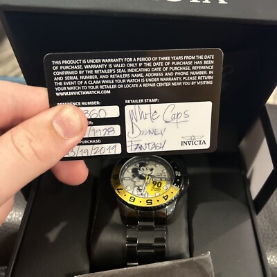 Refurbished) Invicta Disney Watch LE- 90 Years of Mickey | eBay display picture 2