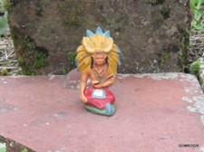 SOLDAT STARLUX LES INDIENS 1953 / FIGURINE SORCIER  REF 201