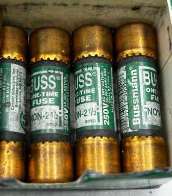 LITTELFUSE 2-1/2 AMPS TIME DELAY FUSE 250 VAC NON-2-1/2 BOX OF 10  