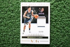Brandon Clarke 2019-20 Panini Noir New Wave Jerseys #NW-BCL /99 Rookie (NM)