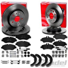 brembo BREMSSCHEIBEN + BELÄGE + HANDBREMSE passend für MERCEDES SPRINTER 906 brembo BREMSSCHEIBEN + BELÄGE + HANDBREMSE passend für MERCEDES SPRINTER 906