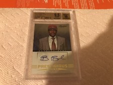 2012-13 Prestigious Picks Rookie Auto Bradley Beal BGS 9.5 Away BGS 10 Flawless