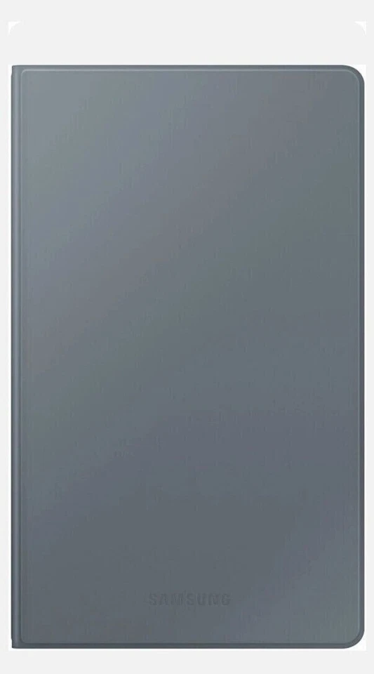 Funda libro original OEM Samsung Galaxy Tab A7 Lite gris oscuro tipo folio estuche soporte Foto 3 de 3