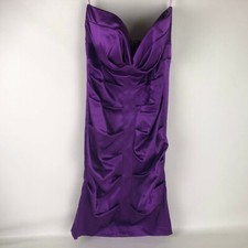 Blondie Nites Womens Size 1 Purple Dress Gown Formal Ball Prom Wedding Party