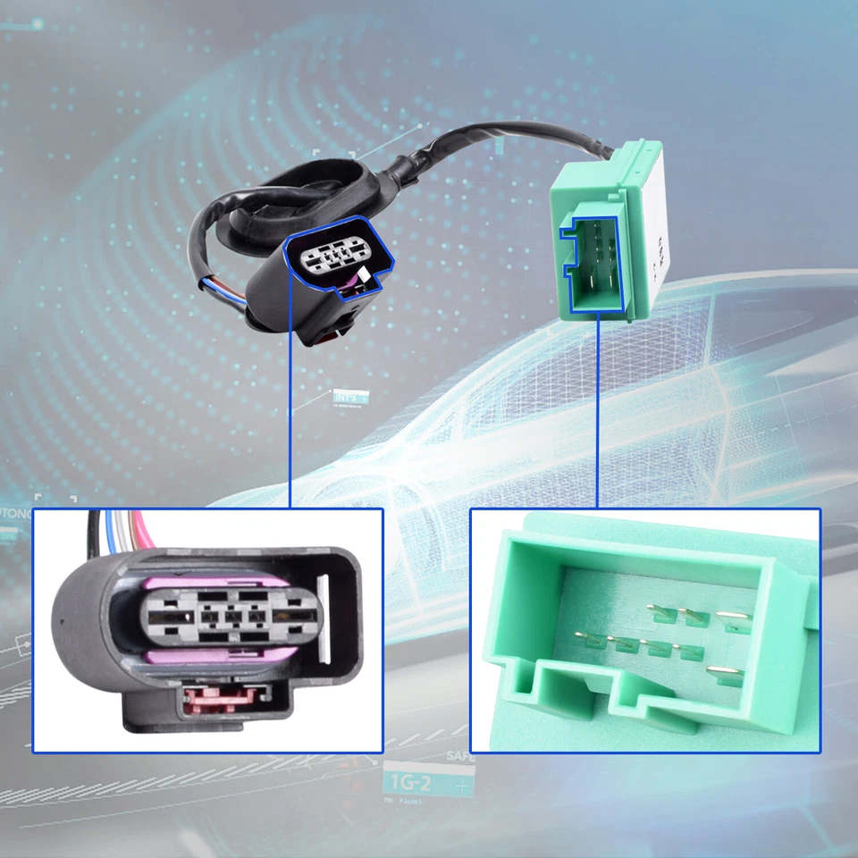 Módulo de control de bomba de combustible para VW Volkswagen Passat CC Audi TT Quattro 3C0906093A Foto 3 de 4