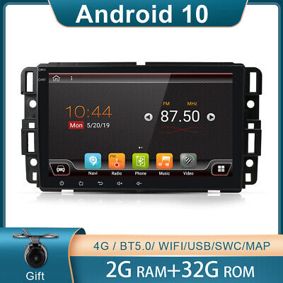 Android 10 8"HD Car Stereo GPS Navigator Radio For Chevrolet Silverado Avalanche
