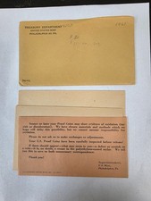 1961 Proof Set Envelope, COA & cardboard Inserts. Writing on Envelope (NO COINS)