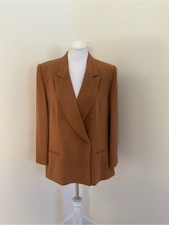 Jones New York Tailored Blazer in Caramel Brown