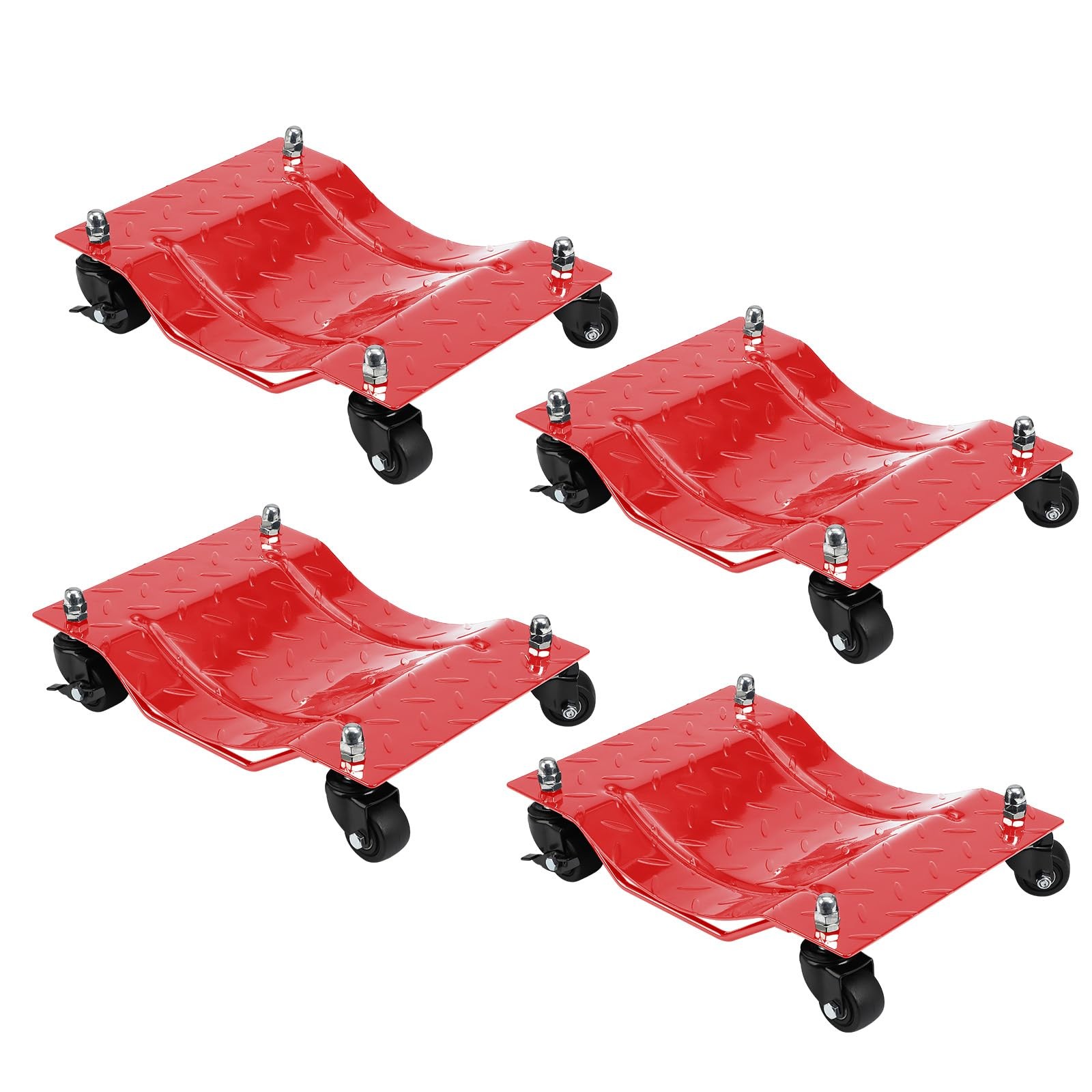 Car Wheel Dolly Set of 4 – Effortless Mobility for Cars, Car Tire Dolly Cart