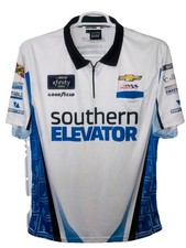 2025 Ryan Ellis Darlington Nascar Pit Crew Shirt DGM Racing Southern Elevator LG