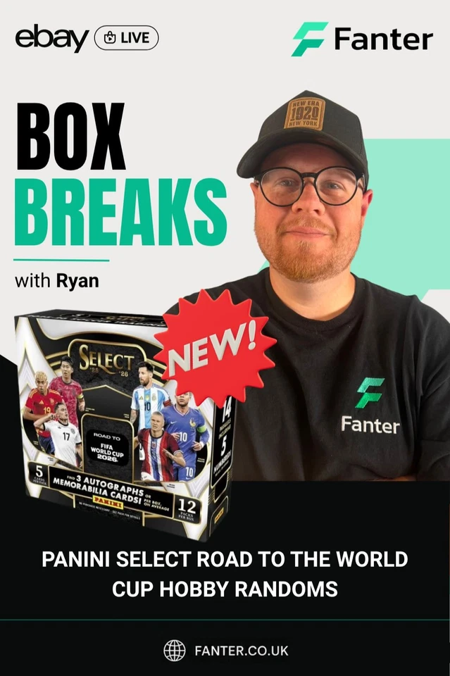 PANINI FIFA SELECT RTWC HOBBY BOX RANDOMS!