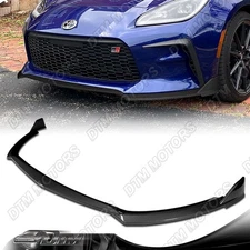 For 22-25 Toyota GR86 ST-Style Carbon Painted Front Bumper Lip Body Kit Spoiler