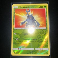 Heracross 18/214 Uncommon Lost Thunder Pokemon Reverse Holo Near Mint