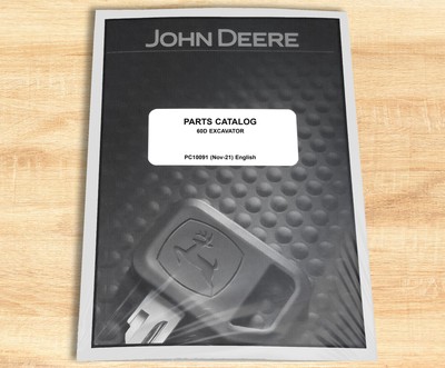 John Deere 60D Excavator Parts Catalog Manual - PC10091