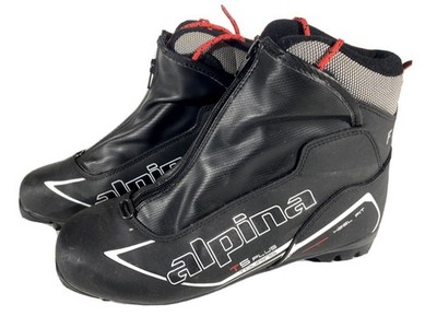 Alpina T5 Plus Nordic Cross Country Ski Boots Size EU40 US7.5 for NNN 2825