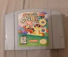 Super Mario 64 - Nintendo 64 N64 - Authentic Cartridge, Tested and Working!