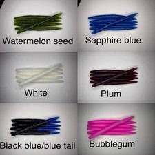 15ct Senko Style Worm Stick Bait. 5  inch (Pick Your Color)