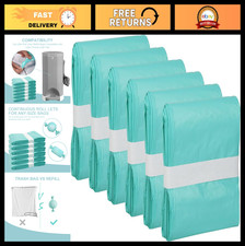Lightly Scented Cat Litter Pail Liner Refills - 6 Count, Fits Most Litter Pails