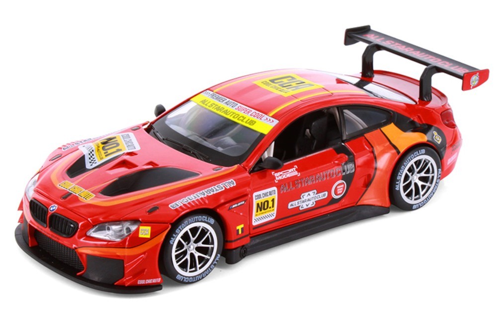 2016 BMW M6 GT3 #1 Cool Chic Auto 1/24 Scale Diecast Model