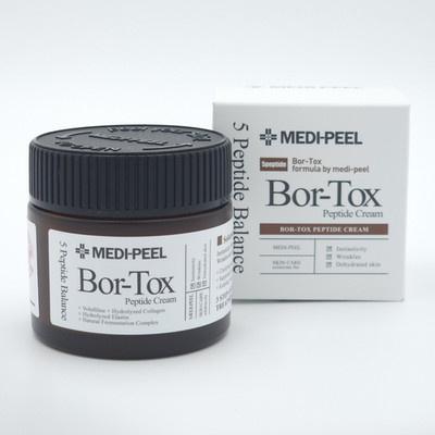 MEDI PEEL Bor Tox Peptide Cream 50G anti Wrinkle Moisturizing Elastic K-Beauty