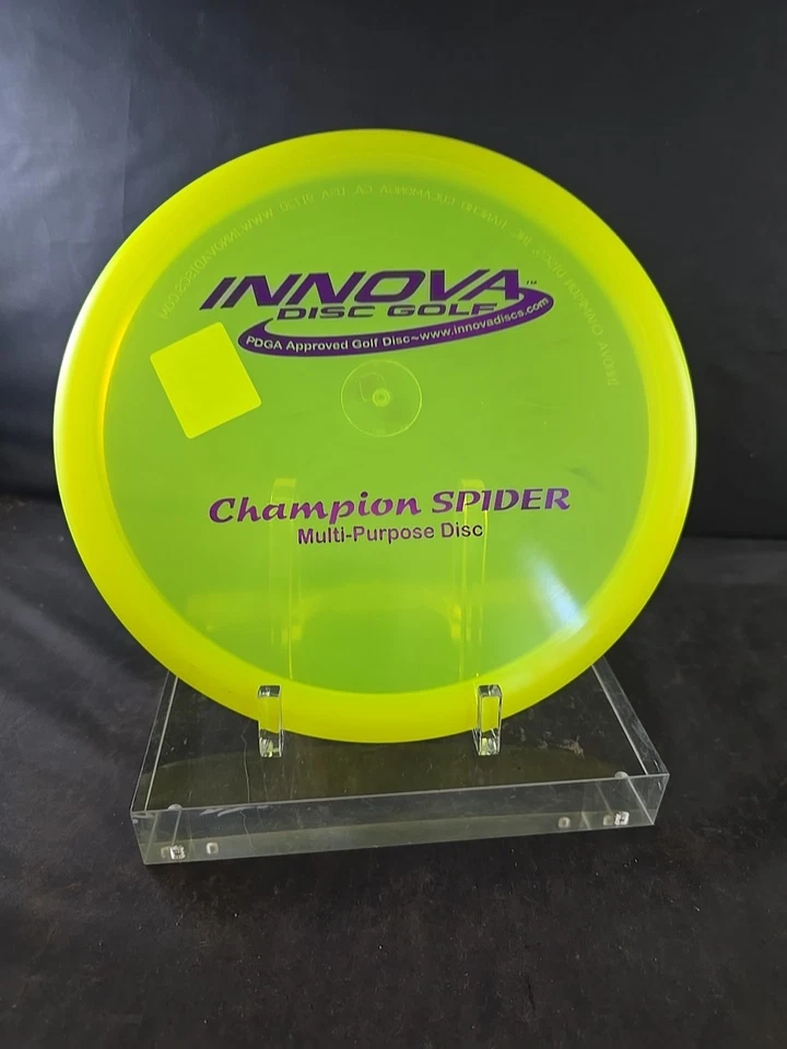 NEW Innova Champion Spider PFN Dayglow Yellow Purple Foil 177g Rare - Image 3 of 4