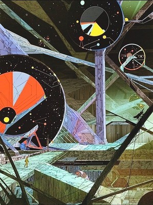 Stars Aligned Art Print by Kilian Eng Poster Giclee Sci-Fi - 1 of 175 - Rare!