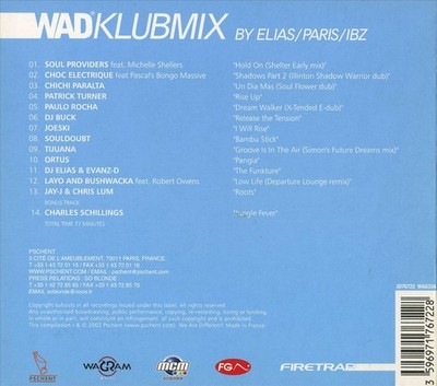 DJ ELIAS - WAD KLUB MIX NEW CD