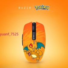 Pokemon Fire Dragon Bluetooth USB Dual-mode Wireless Office Game Mouse Gift