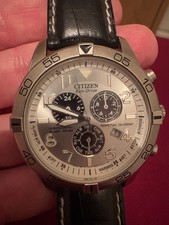 Citizen Men's Eco-Drive E820-S080304 Chrono Watch - WR 10 BAR