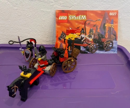 LEGO Castle: Bat Lord's Catapult (6027) - Complete w Instructions - no box