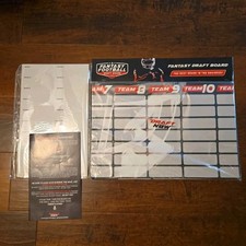 XL Fantasy Football Draft Board Season Kit 6 Feet x 4 Feet Board 2023 Names