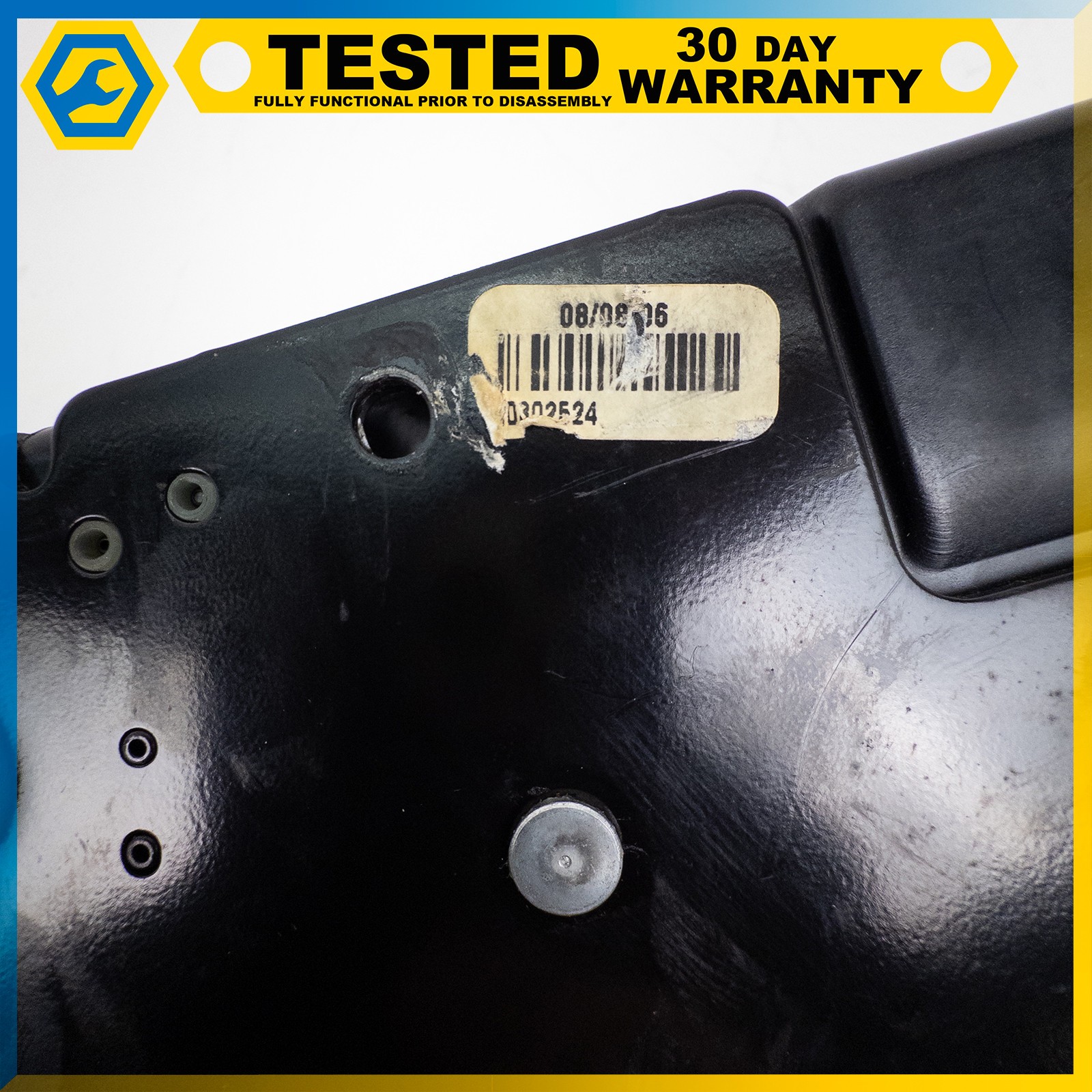 05-13 CHEVROLET CORVETTE C6 REAR TRUNK LID RELEASE LATCH LOCK BLACK OEM
