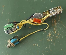 Tele Reverse Solderless HH Harness 3/w Switch Bourns 500k Split .022 Orange Drop