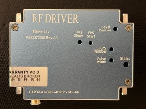 New! Castech Model 2272106 RF Driver; 80 MHz 24V; w/Wire Assembly