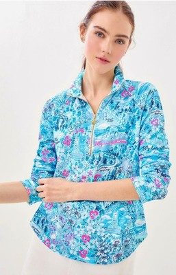 Lilly Pulitzer NWT UPF 50+ Skipper Popover Lilly Loves North