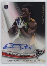 2013 Topps Platinum Rookie Refractors Desmond Trufant #A-DT Auto qw7