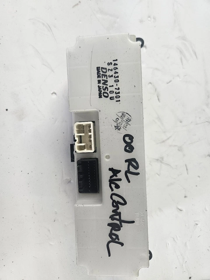 99-03 ACURA RL CALENTADOR AUTOMÁTICO Y UNIDAD DE CONTROL DE AIRE ACONDICIONADO EN TABLERO USADO PIEZA ORIGINAL Foto 4 de 4