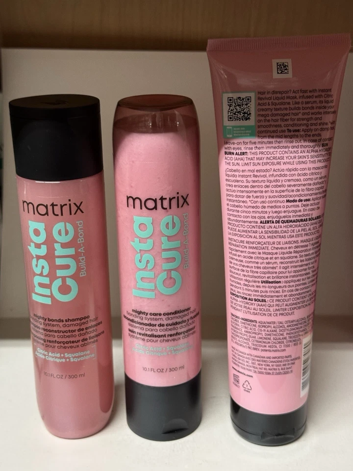 Matrix total results insta cure shampoo & Conditioner 10.1 oz+ Mask 9.1 oz - Image 3 of 3