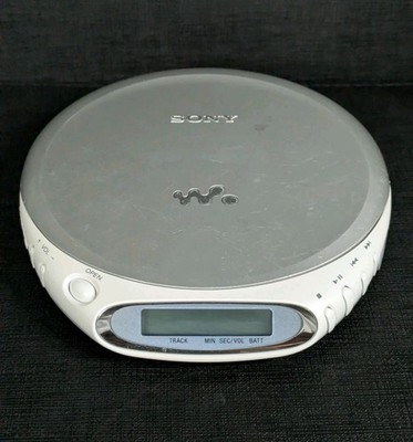 Sony D-EJ360 Silver CD Walkman, Portable CD-R/RW CD Player *For Parts*