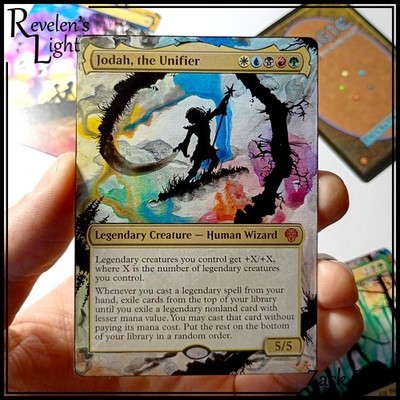 Revelen's Light Alters MTG Alters Altered Art for Trading Cards Revelen's Light Alters MTG Alters Altered Art for Trading Cards