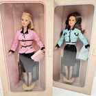Vintage Avon Barbies Set of 2 Blonde Brunette 1998 Mattel Nos. 22202 & 22204