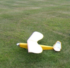 Vintage RC Remote Control Airplane with 40 size nitro fuel engine