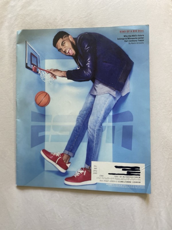 ESPN The Magazine October 2012 Karl-Anthony Towns 