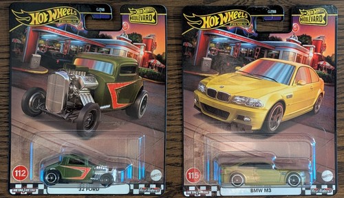 hot wheels Boulevard x 2 (112 - '32 Ford, 115 - BMW M3) - Picture 1 of 4