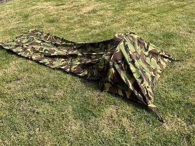 Dutch Army Woodland Camo Waterproof/breathable Hooped Bivvy Bag