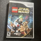 LEGO Star Wars The Complete Saga Video Game Nintendo Wii Game, Case & Manual