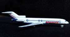 Vintage Braniff Airlines Schabak Boeing 727 Diecast Metal Model